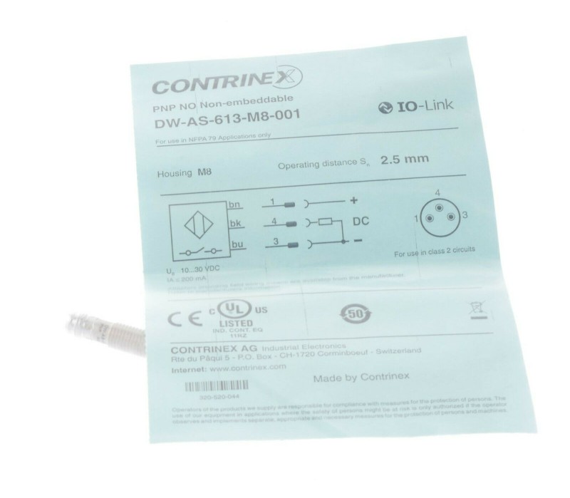CONTRINEX DW-AS-613-M8-001 DWAS613M8001  ! new ! 