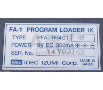 IDEC IZUMI FA-1 FA1 PFA-1H401 PFA1H401 