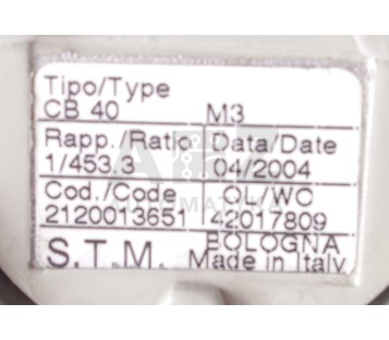 S.T.M. CB 40 M3 CB40M3 LEROY SOMER LS56/T