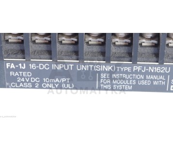 IDEC IZUMI FA-1J FA1J PFJ-N162U PFJN162U