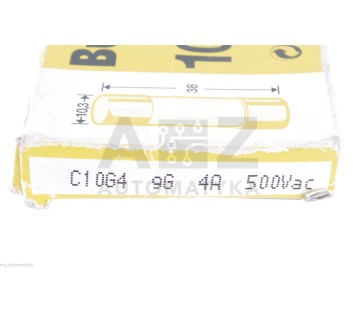 BUSSMANN FUSE 4A 500V 10,3 X 38 C10G4 !10PCS!  ! NEW !