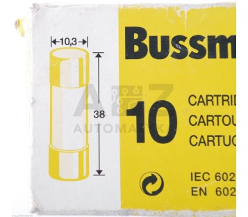 BUSSMANN FUSE 4A 500V 10,3 X 38 C10G4 !10PCS!  ! NEW !