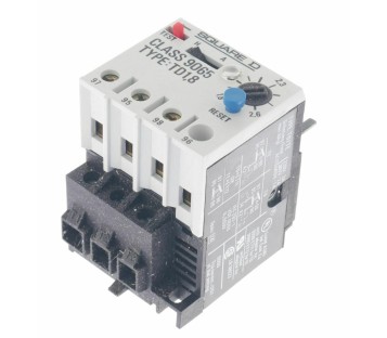 SQUARE D TD 1.8 TD1.8 9065 1,8-2,6 Thermal Over Load Relay ! new ! 