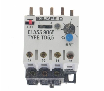 SQUARE D TD5,5 9065 TD55 5,5-8 Thermal Over Load Relay  ! new ! 