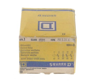 SQUARE D PR 3.31 E PR331E 8501  ! NEW !