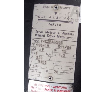 ABB GEC ALSTHOM PARVEX T4C2BA6268 G71SSLDBI-1000-121-05AE  G71SSLDBI100012105AE