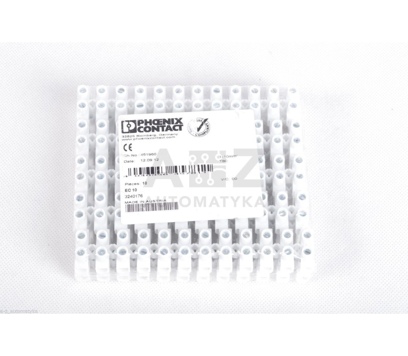 PHOENIX CONTACT EC 10 EC10 3240176 Barrier Terminal Blocks ! 10PCS ! ! NEW !