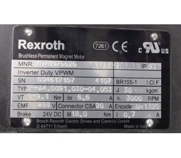 REXROTH 1070076626 SF-A4.0091.030-04.053  SFA4009103004053