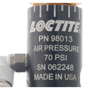 LOCTITE PN 98013 AIR PRESSURE 70 PSI dispense valve