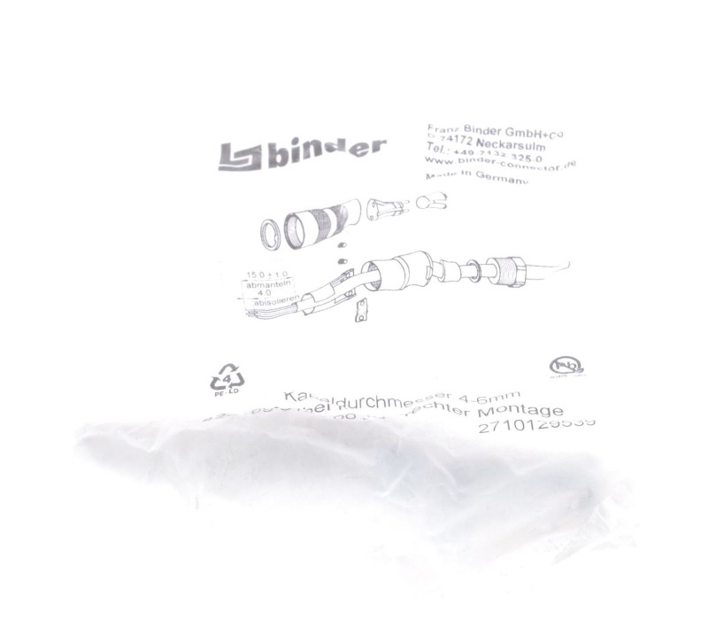 BINDER  423 99 5122 00 06 4239951220006  2710129539 