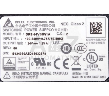 DELTA SYNC DRS-24V30W1A DRS24V30W1A ! NEW !