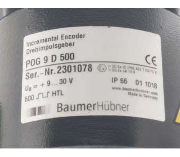 BAUMER HUBNER POG 9 D 500 POG9D500 