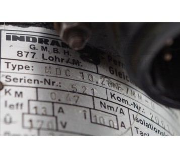 INDRAMAT MDC 10.20 F /MM-0  MDC1020FMM0