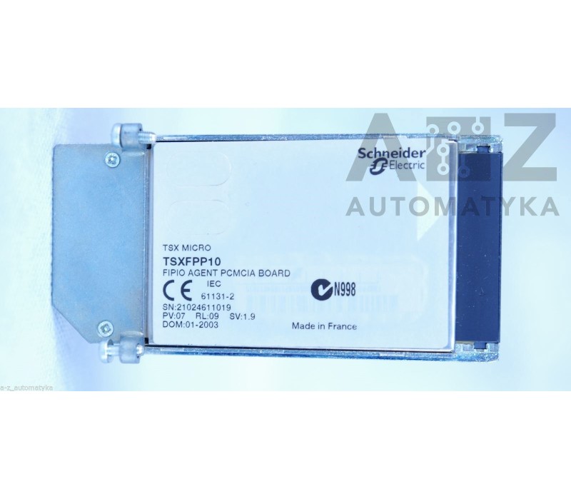 TELEMECANIQUE TSX MICRO FIPIO AGENT PCMCIA BOARD TSXFPP10 SCHNEIDER AUTOMATION