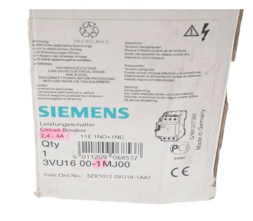 SIEMENS 3VU1600-1MJ00 2VU16001MJ00 ! NEW ! 