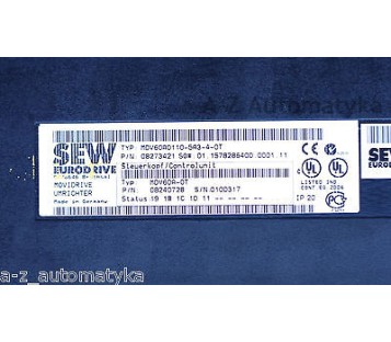 SEW EURODRIVE MOVIDRIVE MDV60A0110-5A3-4-0T  08273421 MDx60A0110-5A3-4-00
