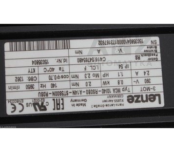 LENZE MCA 10I40-RS0B0-A14N-ST5S00N-R0SU  10I40RS0B0A14NST5S00NR0SU 