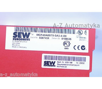 SEW EURODRIVE MOVIDRIVE MCF40A0075-5A3-4-00  826743X