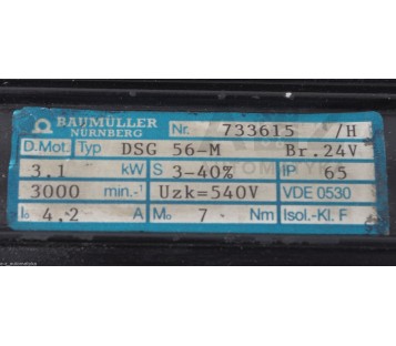 BAUMULLER DSG 56-M DSG-56-M  DSG56M