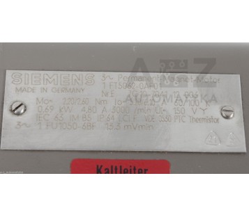 SIEMENS 1FT5062-0AF01 1FT5062-0AF01 7G10 7041 12 006