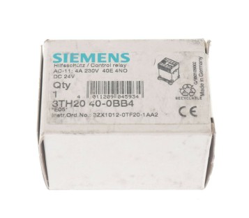 SIEMENS 3TH20 40-0BB4 3TH2040-0BB4 3TH20400BB4 ! NEW !