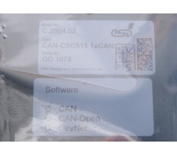 CAN - S5-PLC Interface Module C.2904.02 C290402 CAN-CSC515 CANCSC515 1XC ! NEW !