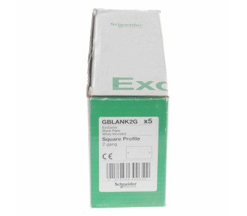 TELEMECANIQUE GBLANK2G SQUARE PROFILE Gang Blank Plate 5PCS ! NEW !