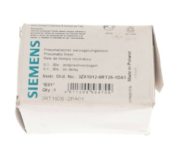 SIEMENES 3RT1926-2PA01 3RT19262PA01 PNEUMATIC TIMER ! NEW !