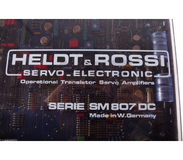 HELDT&ROSSI HELDT ROSSI SM 807 DC SM807DC 