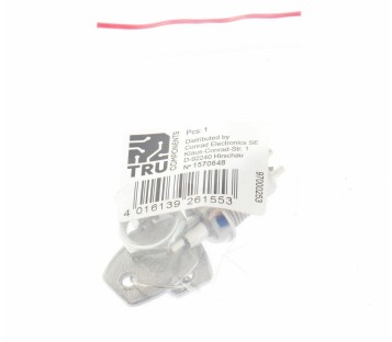 TRU COMPONENTS 1570648 Key switch, 30 V 1 A 1 x  1 x 90° SL-012 ! 5PCS ! NEW ! 