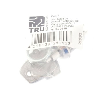 TRU COMPONENTS 1570648 Key switch, 30 V 1 A 1 x  1 x 90° SL-012 ! 5PCS ! NEW ! 