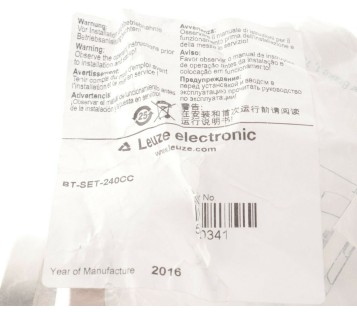 LEUZE BT-SET-240CC BTSET240CC Mounting Bracket Set  ! NEW ! 