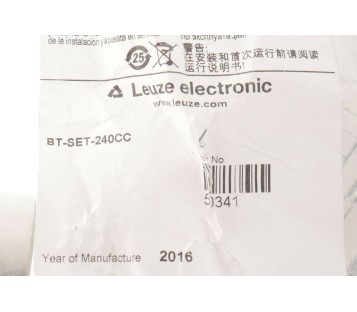 LEUZE BT-SET-240CC BTSET240CC Mounting Bracket Set  ! NEW ! 