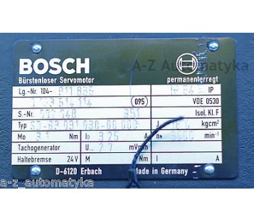 BOSCH SERVOMOTOR SD-B3.031.030-00.000 (SDB303103000000 )