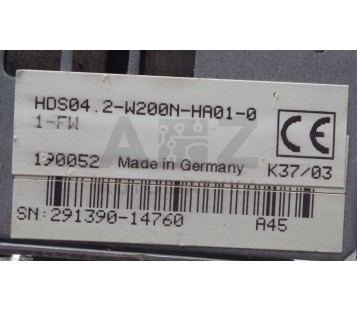 REXROTH INDRAMAT HDS04.2-W200N-HA01-0  HDS042W200NHA010 