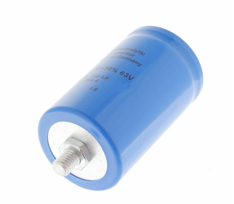 F&T 15000UF CAPACITOR -10+30% 63V AL.-ELKO TYP LF ! 2PCS ! NEW ! 