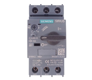 SIEMENS 3RV2011-1CA10 3RV20111CA10   ! NEW !