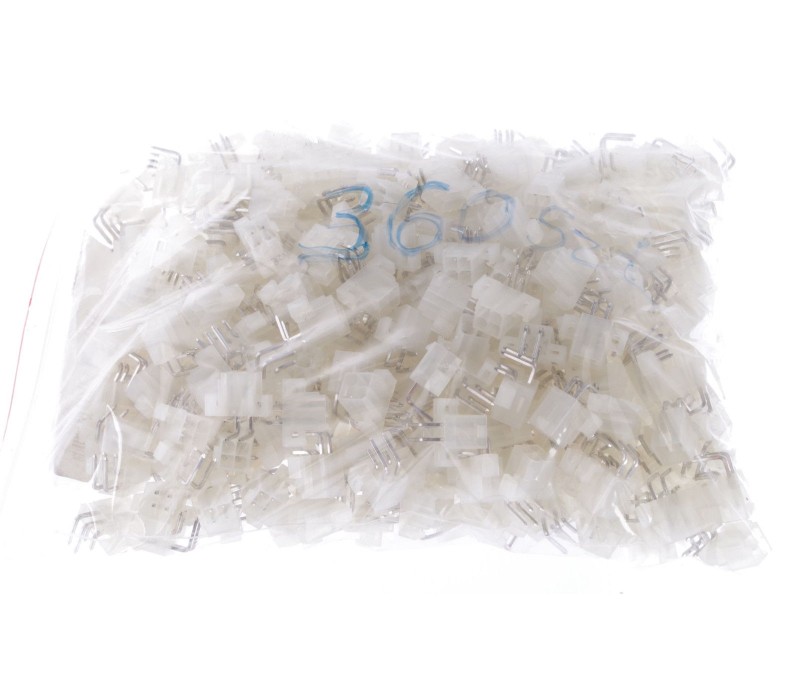 TE Connectivity 1586043-4 Connector Header Through Hole Right Angle 4pin !360PCS