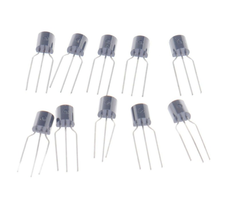 ON BS107A TO-92 Small Signal MOSFET 250mA 200V ! 10PCS ! NEW ! 