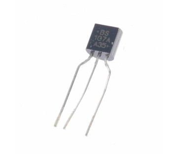 ON BS107A TO-92 Small Signal MOSFET 250mA 200V ! 10PCS ! NEW ! 