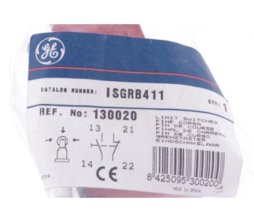 GE GENERAL ELECTRIC LIMIT SWITCHES ISGRB411 130020   ! NEW !