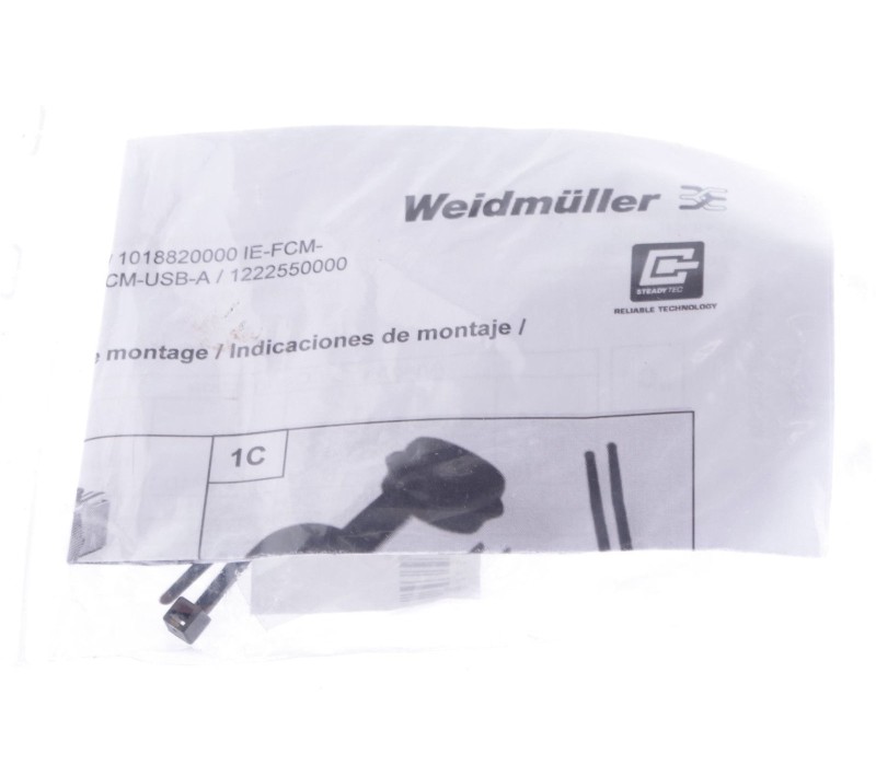 WEIDMULLER IE-FCM-RJ45-FJ-B IEFCMRJ45FJB 101882000 FrontCom Micro IP65 s ! NEW !