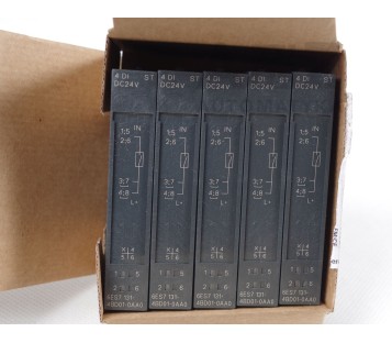 SIEMENS SIMATIC 4 DI ST DC24V 6ES7 131-4BD01-0AA0  1314BD010AA0 ! 5PCS ! ! NEW !