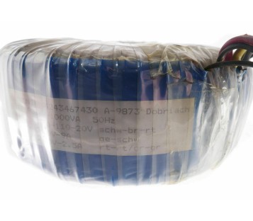 KATRONIK 04243467430 BVRT 9310 1000VA TRAFO 2X50V 9A 2X20V 2,5A