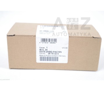 PHOENIX CONTACT IB IL 24 DO16-2MBD-PAC/SN IBIL24 DO162MBDPACSN 2878324 ! NEW !