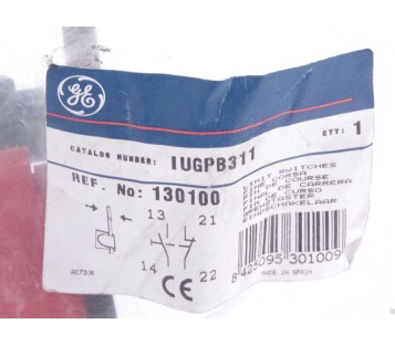 GE GENERAL ELECTRIC LIMIT SWITCHES IUGPB311 130100  IUGQB311   ! NEW !