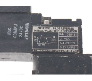 NORDSON 1055481 INSTALL VALVE FOR 1-2 OPERATION