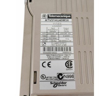 TELEMECANIQUE ALTIVAR31 ATV31HU40M3X