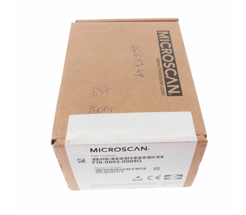 MICROSCAN FIS-0002-0005G  FIS00020005G ! NEW !