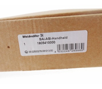 WEIDMULLER SAI-ASI HANDHELD 1805410000 SAIASI ! NEW !